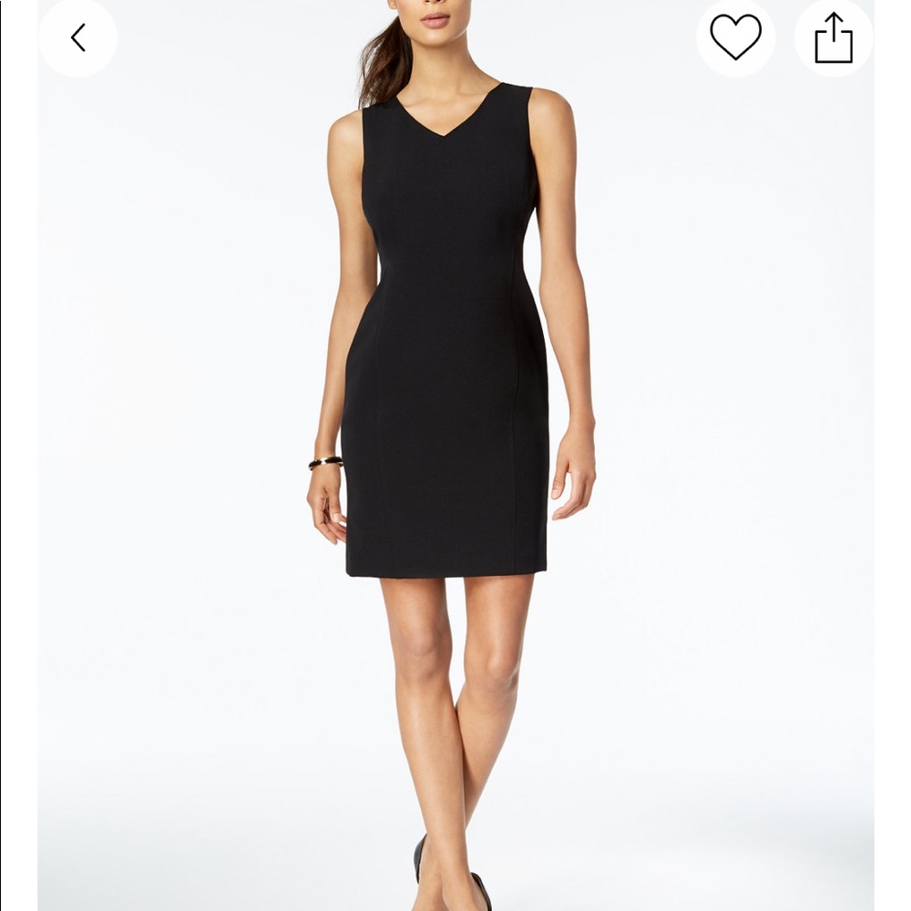 V Neck Sheath Dress NWOT
